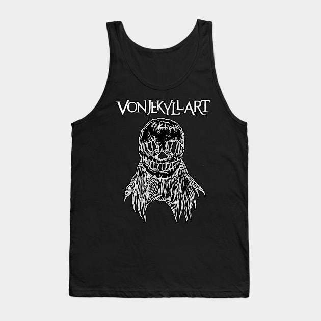 Executioner B/W Tank Top by VonJekyllArt